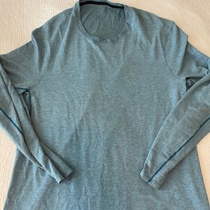 Blue men’s Lululemon long sleeve shirt size XL.